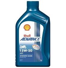 Shell Advance  AX7 4T 15W50 1L 